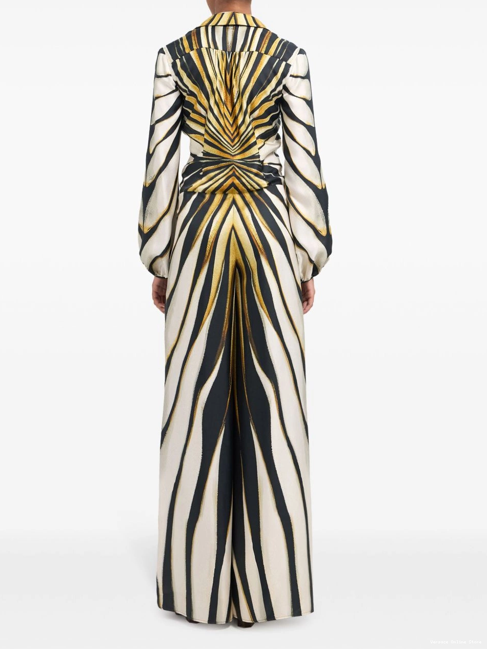 Affordable silk Versace jumpsuit Women 0331